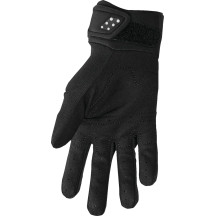 Guantes Spectrum para mujer — Talla S, Negro/Blanco