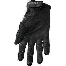 Guantes Sector para mujer — Talla M, Negro, Gris