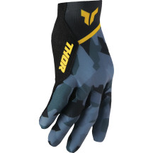 Guantes Sportmode Shadow para mujer — Talla M, Azul/Negro