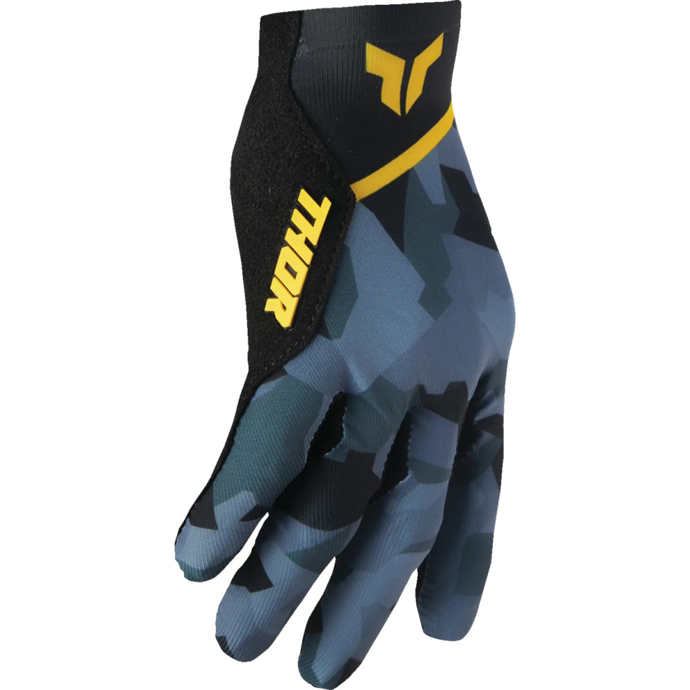 Guantes Sportmode Shadow para mujer — L, Azul/Negro