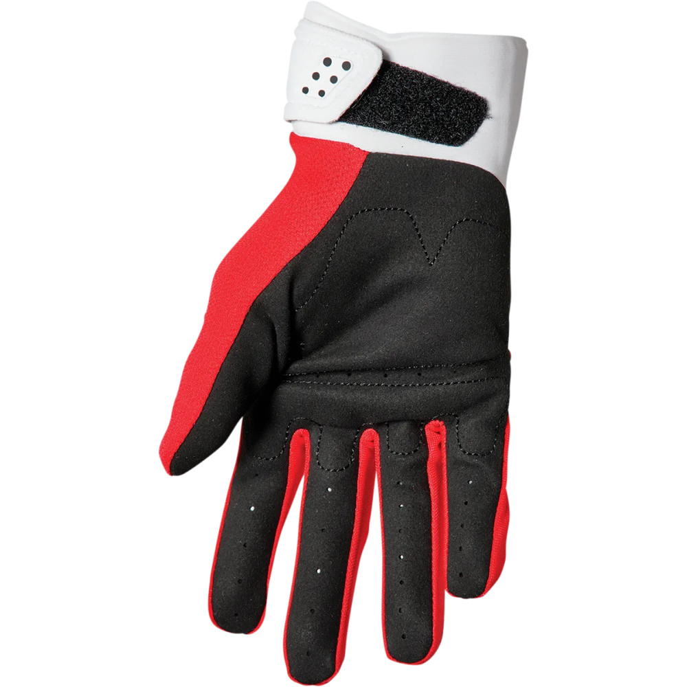 Guantes Spectrum para jóvenes — Talla S, Rojo