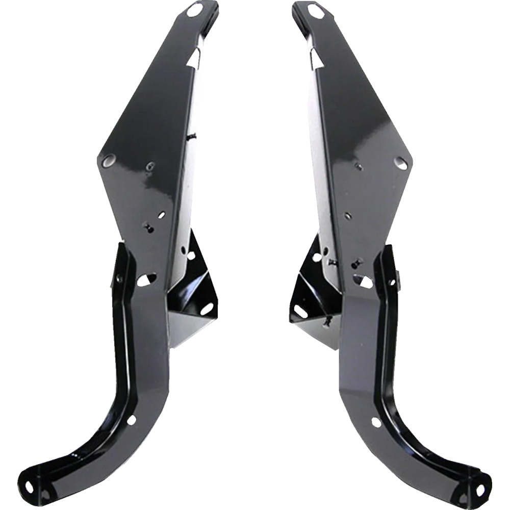 Outer Fairing Bracket — Black powder-coated