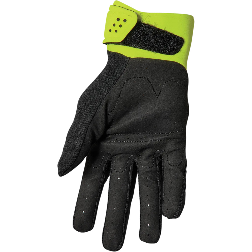 Guantes Juveniles Spectrum — Talla S, Ácido/Negro