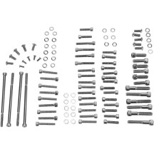 Complete Motor Bolt Kit — complete motor, black and chrome