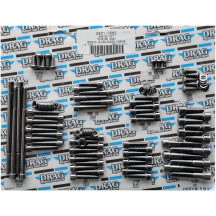 Complete Motor Bolt Kit — Black, Chrome