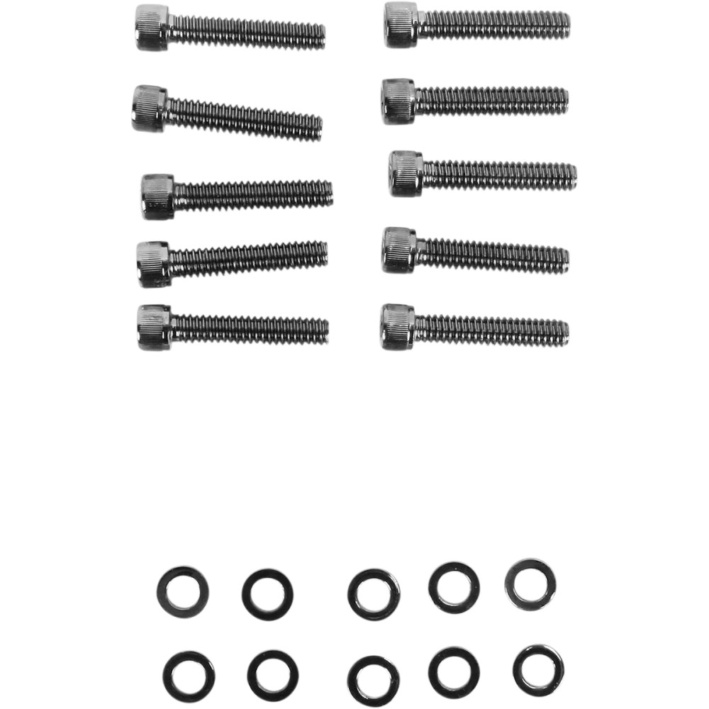 Cam Cover Bolt Kit — Black, Chrome, MK373BK