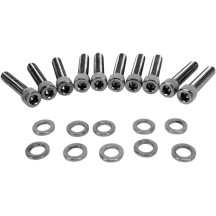 Cam Cover Bolt Kit — Black, Chrome, MK373BK