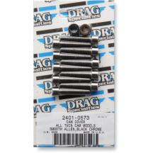 Cam Cover Bolt Kit — Black, Chrome, Socket-head