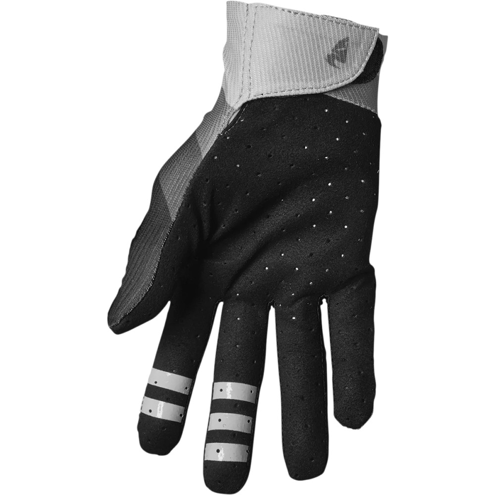 Guantes Assist React — XS, Negro, cierre de muñeca de gancho y lazo