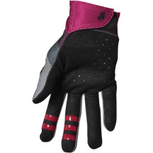 Guantes Assist React — Talla L, Negro, Gris, Púrpura