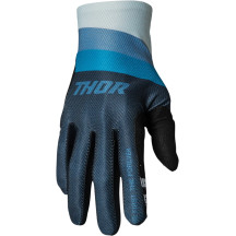 Guantes Assist React — Talla S, negro, azul medianoche, verde azulado, azul