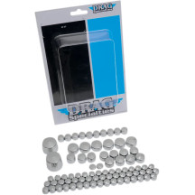 Kit estándar de cubiertas de pernos de motor — Motor, cromo