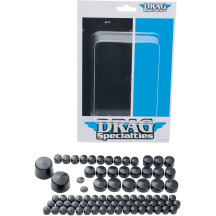 Kit estándar de cubiertas para pernos de motor — Negro