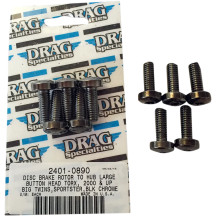 Disc Brake Hub Mounting Kit — Front, Black