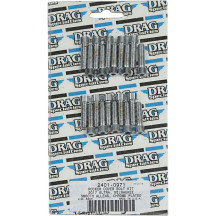 M-Eight Bolt Kit — Rocker Cover, Chrome, Silver