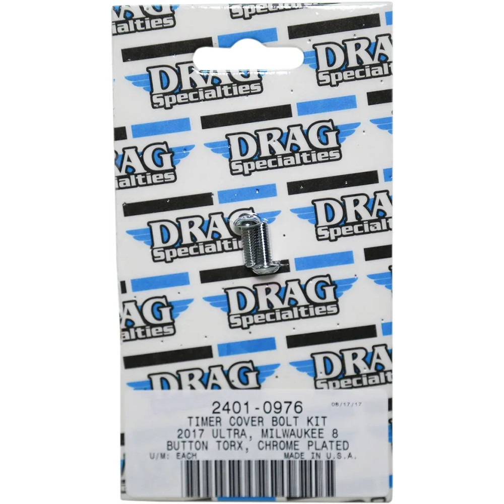 M-Eight Bolt Kit — Timing Cover, Chrome