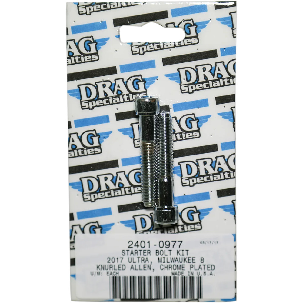 M-Eight Bolt Kit — Chrome, Silver