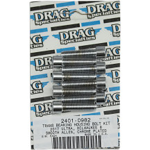 M-Eight Bolt Kit — Chrome, transmission bearing housing