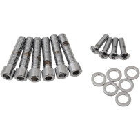 M-Eight Bolt Kit — Chrome, Silver