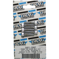 M-Eight Bolt Kit — Transmission top cover, Chrome