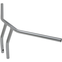 T-bar de 1" — diámetro 1", ancho 29-1/2", subida 11", cromo