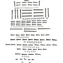 M-Eight Bolt Kit — Black, Chrome