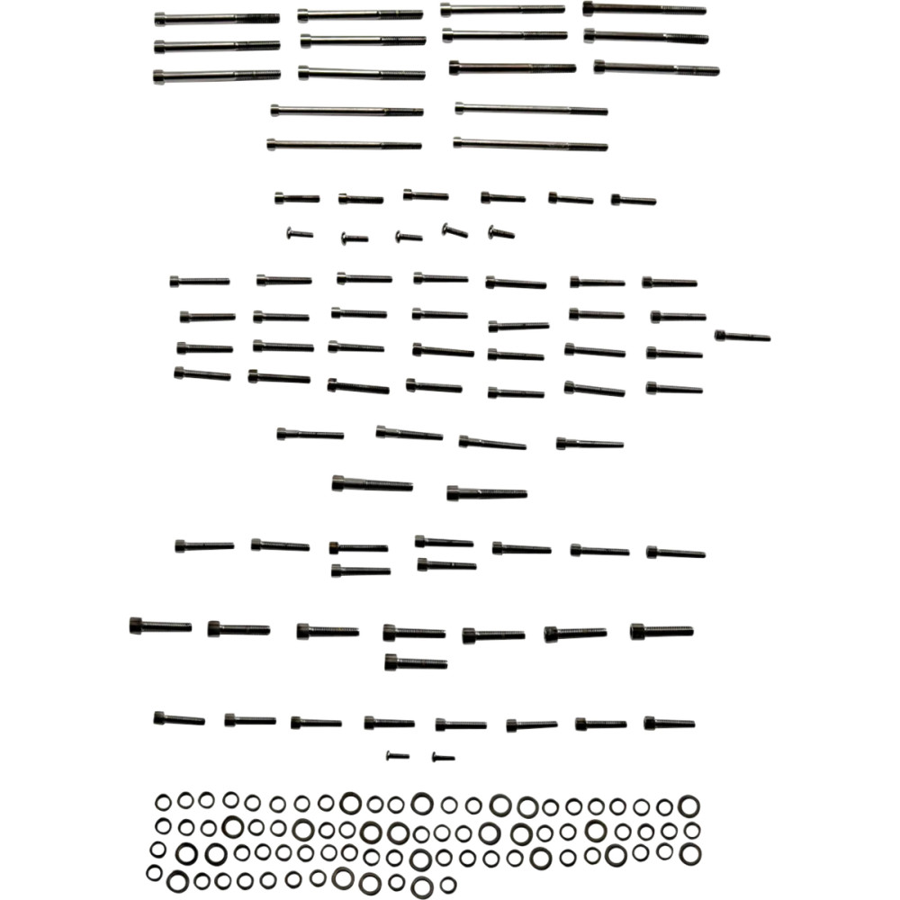 M-Eight Bolt Kit — Black, Engine