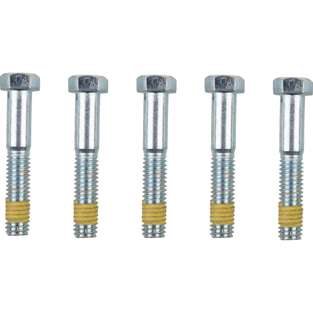 Pulley Hardware Kit — 7/16"-14 thread, 61 mm (2-1/2"), Silver