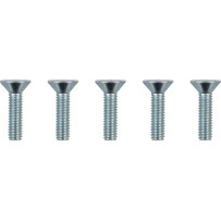 Brake Rotor Hardware Kit — 5/16"-18, 31.8 mm (1-1/4"), Silver Zinc