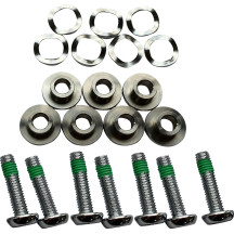 Front Rotor Bolt Kit — Silver