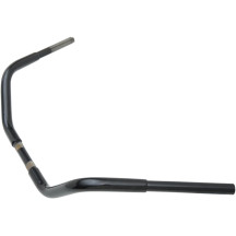 Manillar Buffalo Bar 1-1/4" — 1-1/4" de diámetro, 34" de ancho, abrazadera de 1", negro brillante