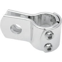 Three-Piece Frame Clamp — 1/2\" mounting hole, Chrome