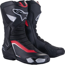 SMX-6 V3 Botas — EU 45, US 10.5, caña media, Negro, Rojo, Plata