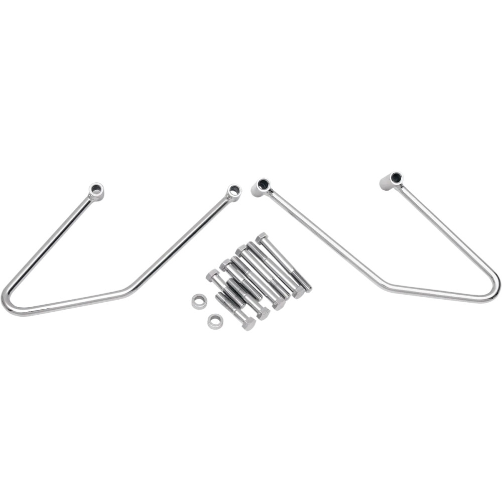 Chrome Saddlebag Support Brackets