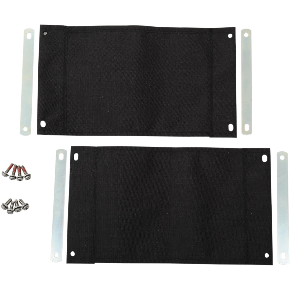 Kit de retención para tapa de alforja (repuesto) — Negro