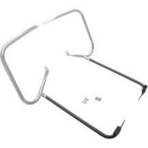 Kit de guardas/soporte para alforjas — Cromo
