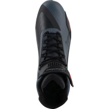 Faster-4 Shoes — US 9, Over-ankle, Black, Gray, Red