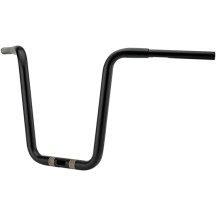 Manillar Touring 1-1/4" — 1-1/4", 35", negro, acabado mate