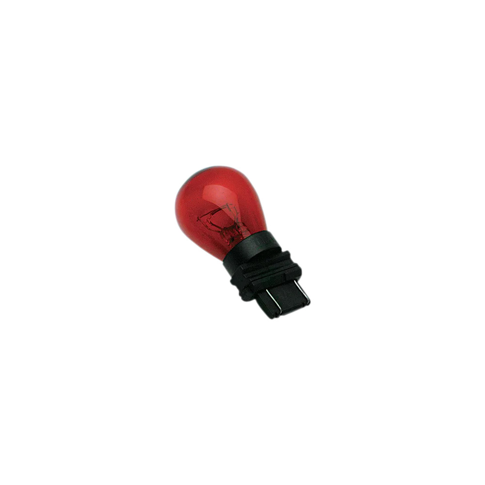 Bombilla en cuña — 12V, rojo, filamento doble #3157