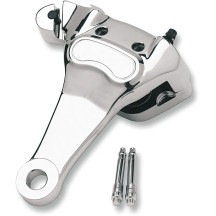 Pinza de freno cromada de 4 pistones — rotor 292 mm, trasera