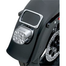 Small Radius Three-Bolt Style License Plate Mount Assembly