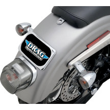 Small Radius Three-Bolt Style License Plate Mount Assembly