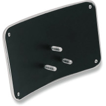 Small Radius Three-Bolt Style License Plate Mount Assembly