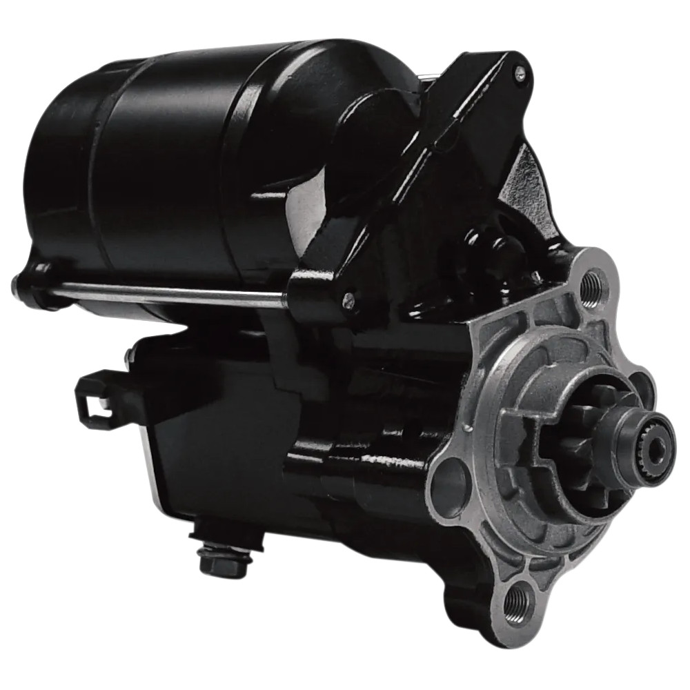 Motor de arranque de alto rendimiento 1.4 kW — 12V, negro