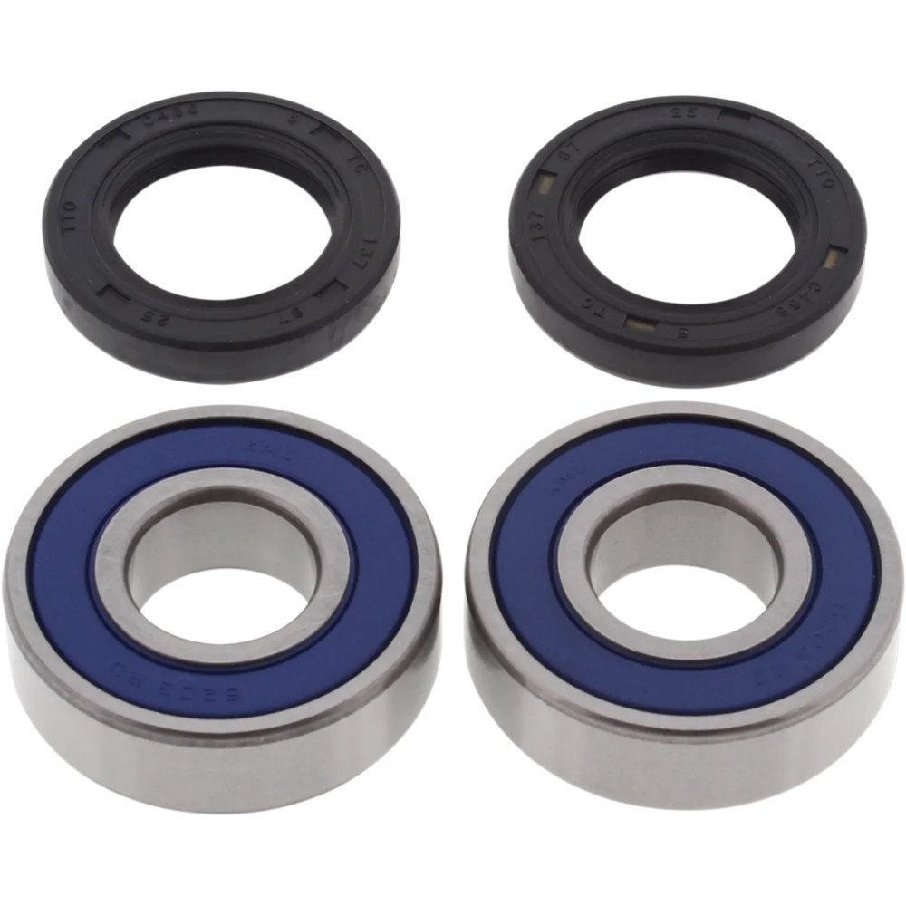 Kit de rodamientos y retenes — 17 mm, Delantero/Trasero