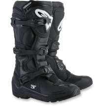 Tech 3 Enduro Boots — US 12, Over-calf, Black
