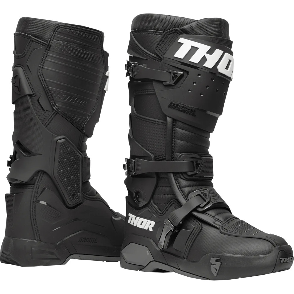 Botas Radial MX — US 7, EU 40.5, Hombre, Negro