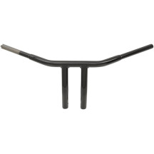 Barra en T Buffalo 1-1/4" — 1-1/4" diámetro, 8" altura, 29-3/4" ancho, negro brillo