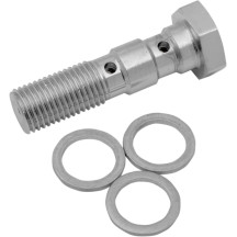 Perno Banjo Universal de Acero Cromado — rosca 3/8-24