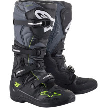 Tech 5 Boots — EU 40.5, Over-Calf, Black